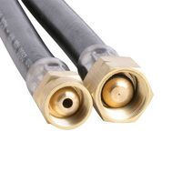 6mm PVC Gas Hose M14X1 X 3/8″ BSP LH 2m
