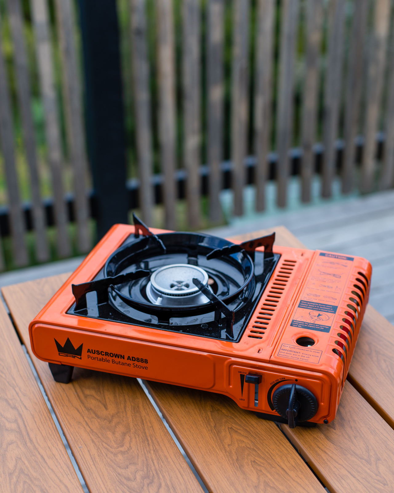 Sun Star Portable Stove Burner Gas Range With Hard Case 12132K