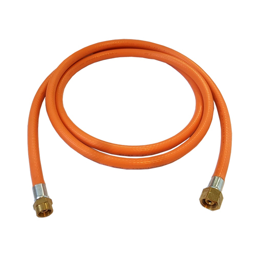 6mm PVC Gas Hose M14X1 X 3/8″ BSP LH 2m