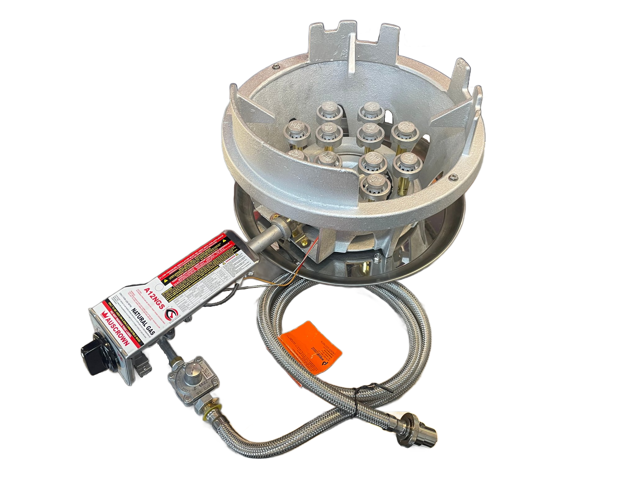 12 Jet Mushroom Burner - Natural Gas Indoor Use