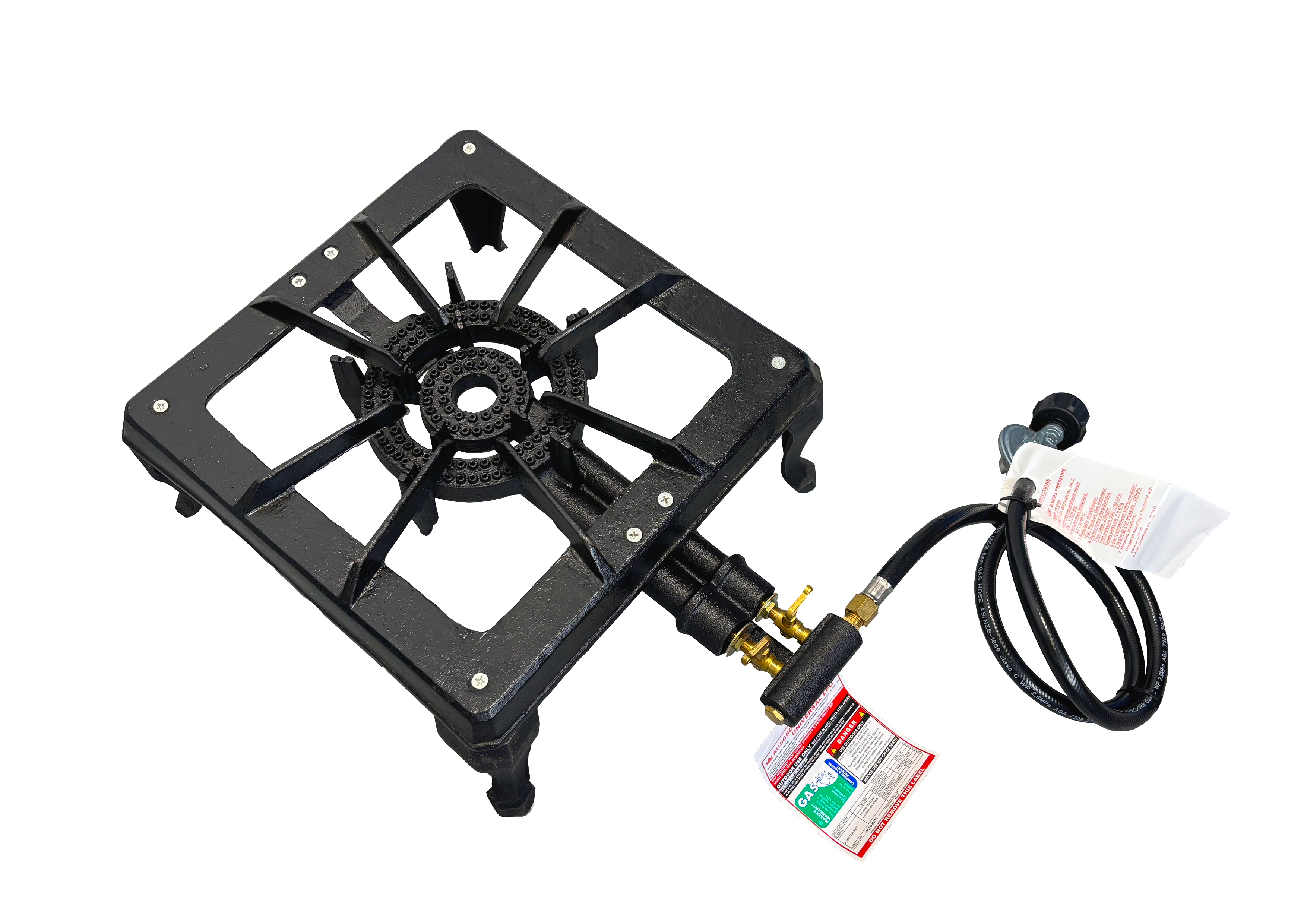 Turbo Dual Ring Burner with Frame