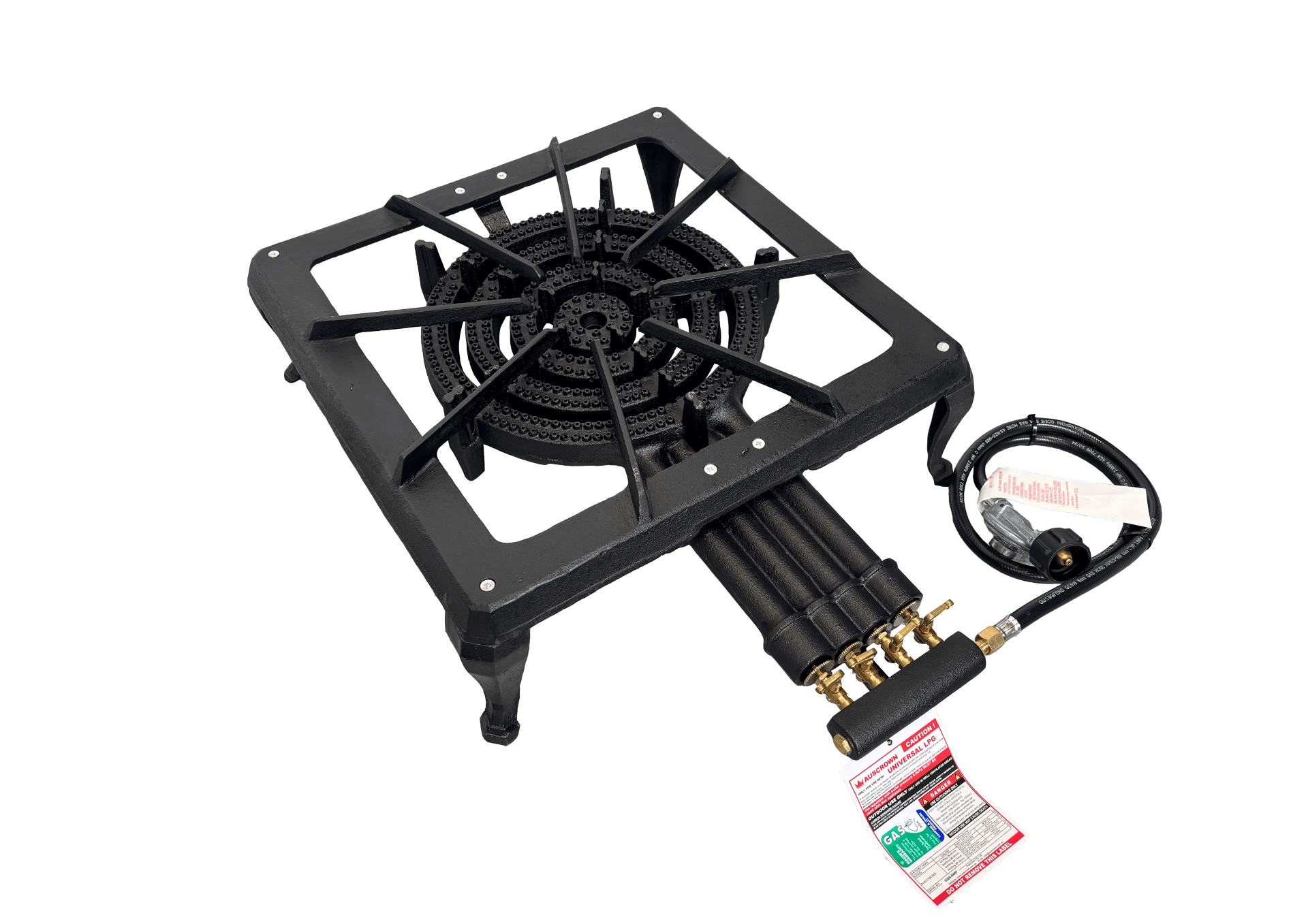 Turbo Quad Ring Stock Pot Burner