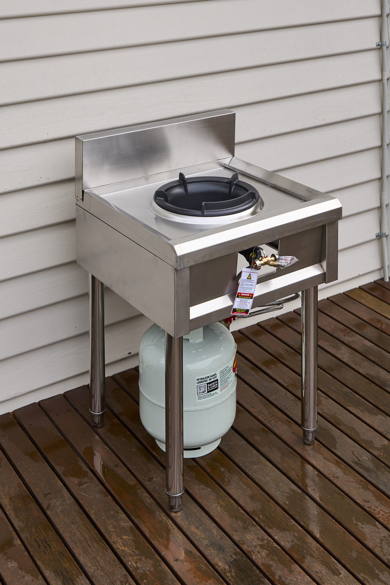 Stainless Steel Wok Station