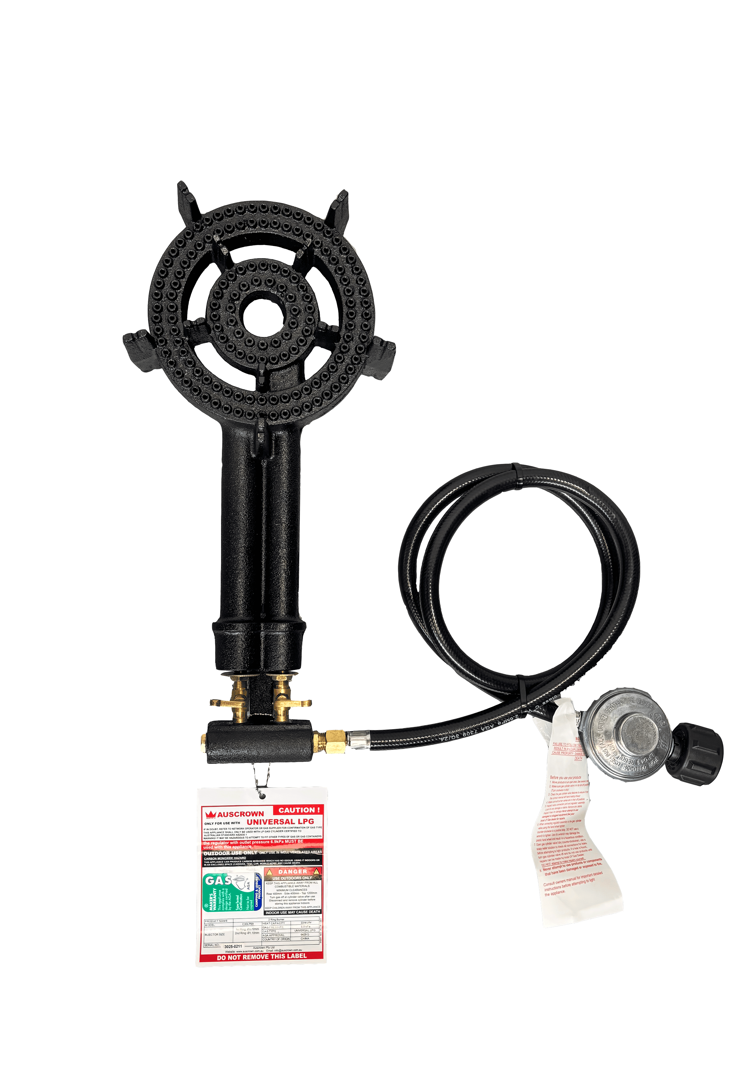 Turbo Dual Ring Burner