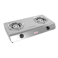 Double Burner Wok Cooker - LP Gas