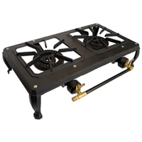 Double Cast Iron Country LP Gas Cooker