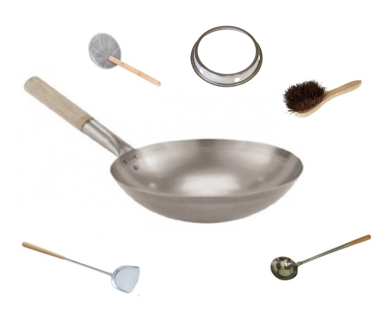 King of Woks - 14" wok bundle