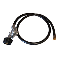 1.2m hose -  LCC27 2kg Regulator 1/4" - LP Gas