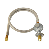 1.2m hose -  POL 2kg Regulator 1/4" - LP Gas