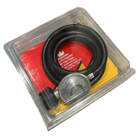 1.8m hose -  LCC27 2kg Regulator 1/4" - LP Gas