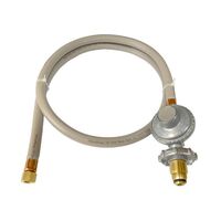 1.8m hose - POL 2kg Regulator 1/4" - LP Gas