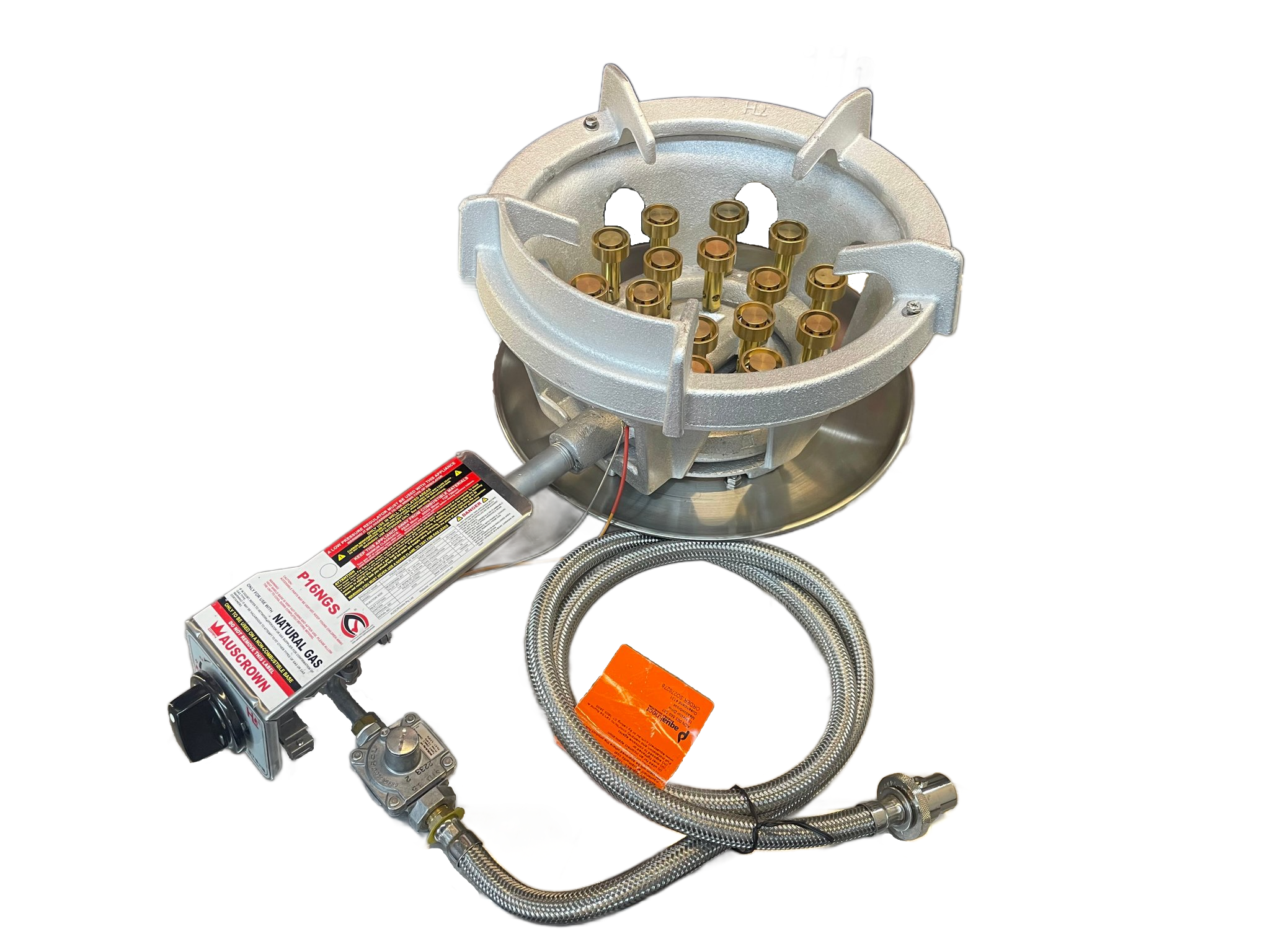 16 Jet Mushroom Burner -Natural Gas Indoor Use