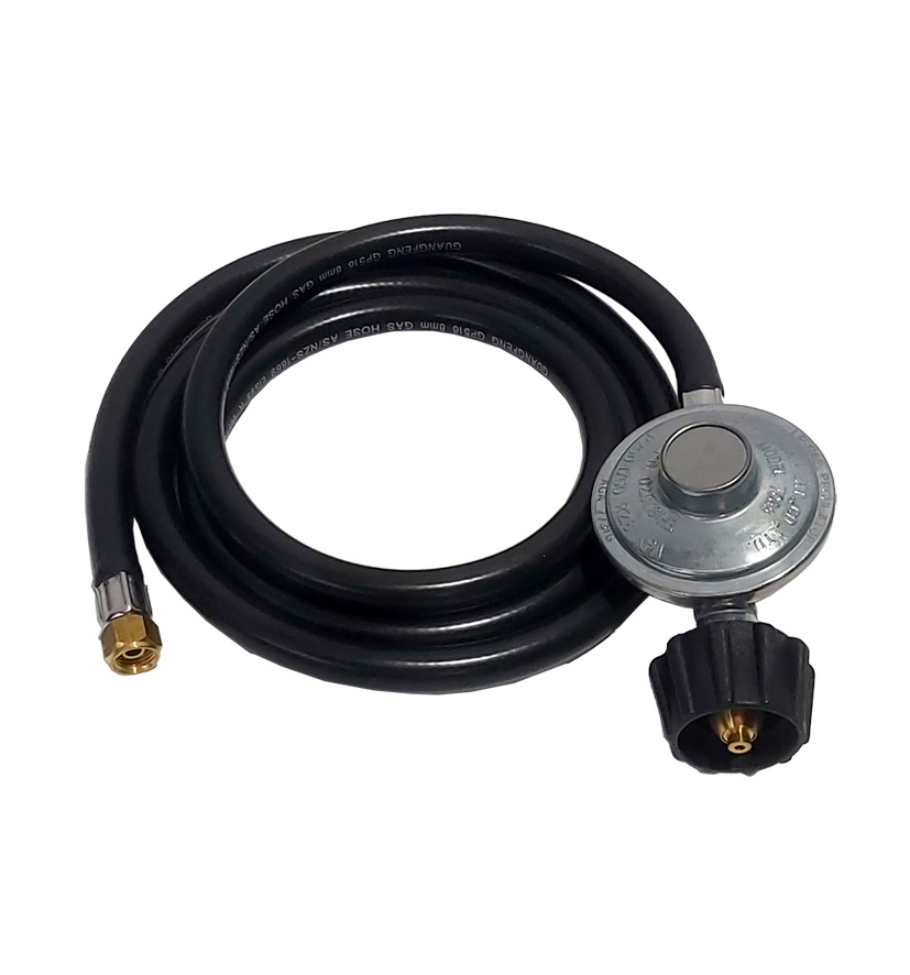 1.8m hose - LCC27 2kg Regulator 1/4" - LP Gas