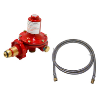 High pressue LP gas regulator and hose set