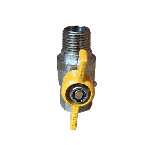 1/4 F/Bore AGA Ball Valve MxF Thandle