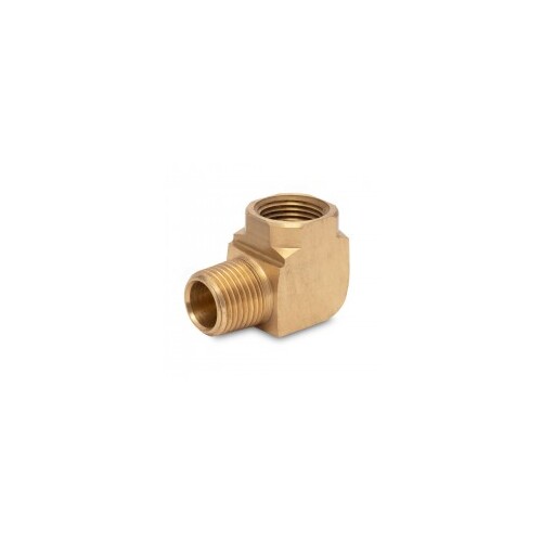 No 25E Brass 1/2" BSP Male  & Female Ext Elbow