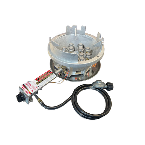 12 Jet Mushroom Burner - LP Gas Indoor Use