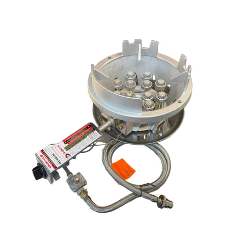 12 Jet Mushroom Burner - Natural Gas Indoor Use