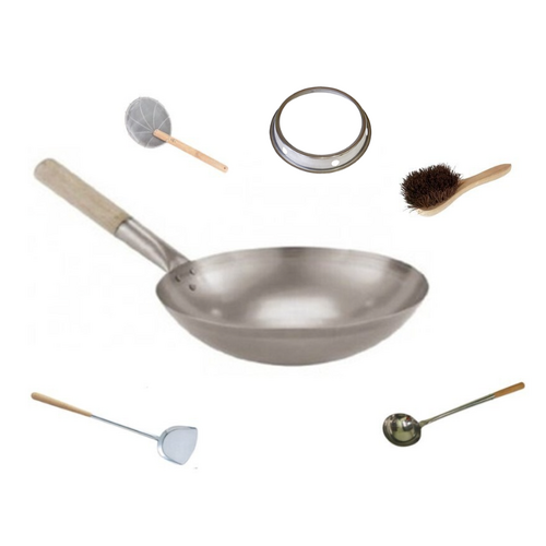 King of Woks - 15" wok bundle