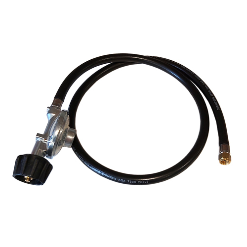 1.2m hose -  LCC27 2kg Regulator 1/4" - LP Gas