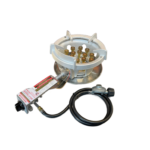 16 Jet Mushroom Burner - LP Gas Indoor Use