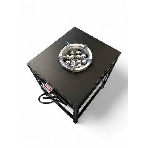 12 Jet Mushroom Burner with Steel Table Bundle Buy